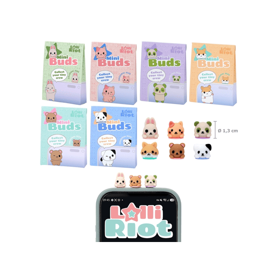 Lolli Riot Mini Buds Assortiment