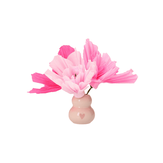 Lovies Vaas Met Bloemen Set Assortiment