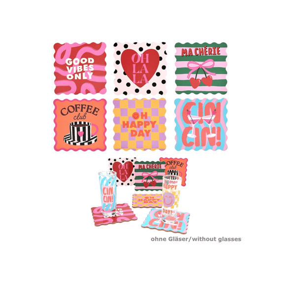 Lovies Onderzetters Assortiment
