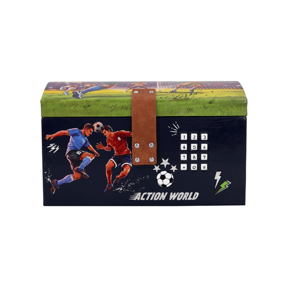 Action & Fun Schatkist Met Code En Geluid Voetbal