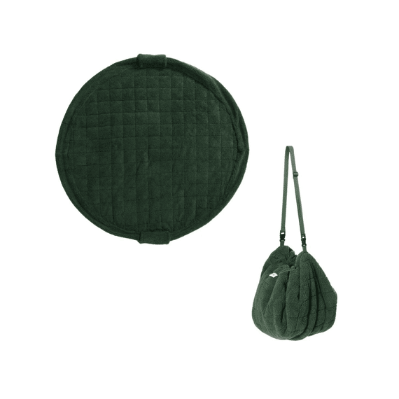 Play&Go Noomad Soft Speelmat en Opbergtas Evergreen Teddy 120 cm