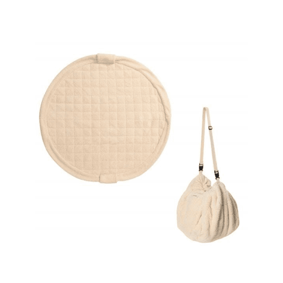 Play&Go Noomad Soft Speelmat en Opbergtas Oak Teddy 120 cm