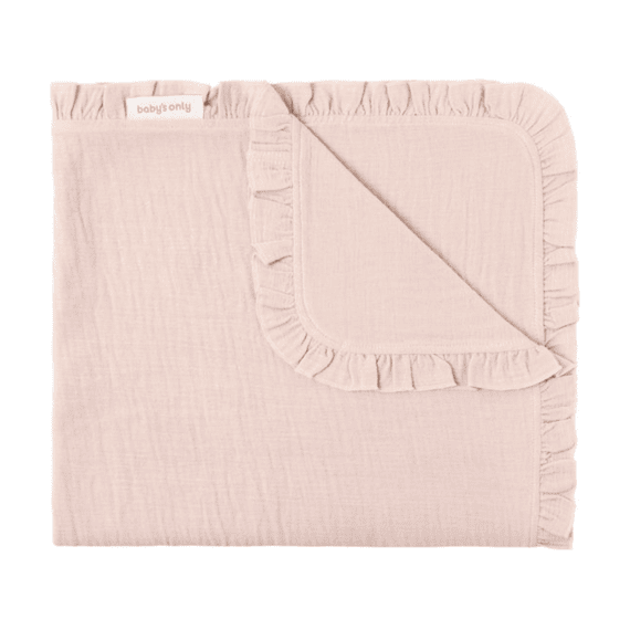 Babys Only Deken Wieg Calm 70x95 Oud Roze