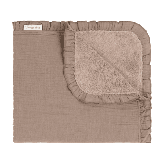 Babys Only Deken Wieg Calm Teddy 70x95 Clay