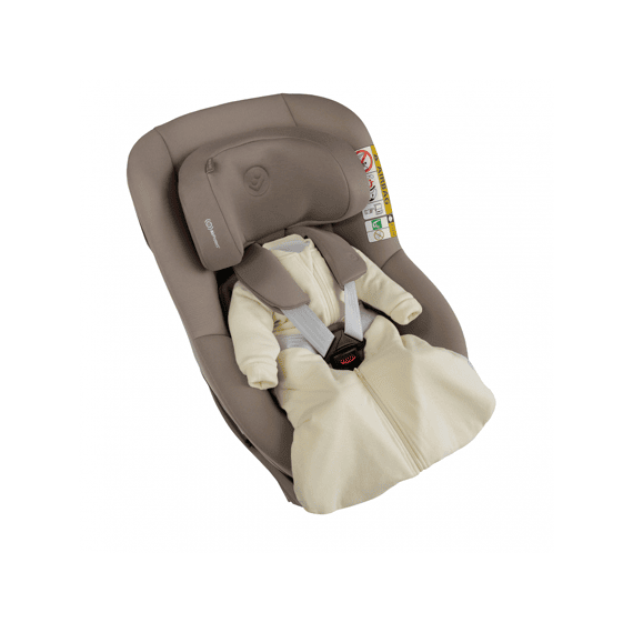 Lodger Slaapzak Hopper Nomad Rib Cream 0-3m