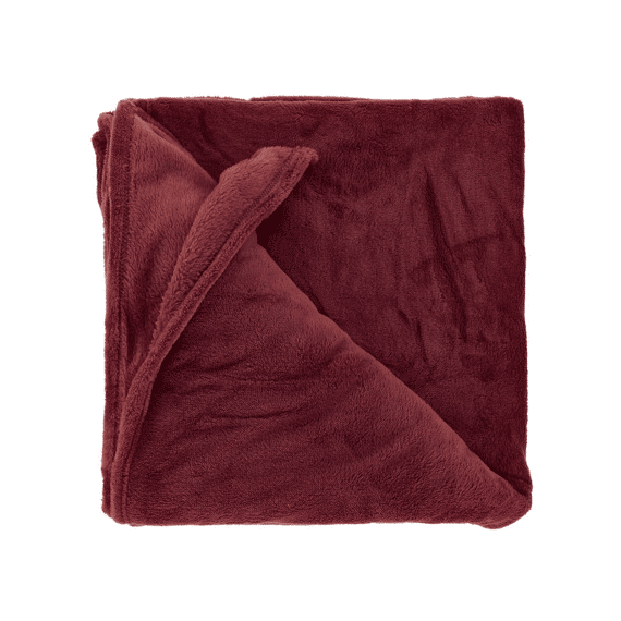 Unique Living  Plaid Justin 150x200cm Burgundy