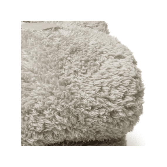Unique Living Teddy Plaid Chateau Grey 150x200 cm