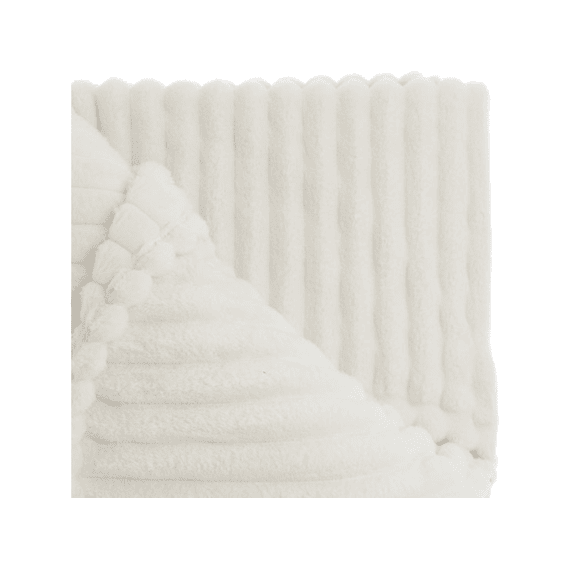 Unique Living Plaid Lex Dove White 150x200 cm