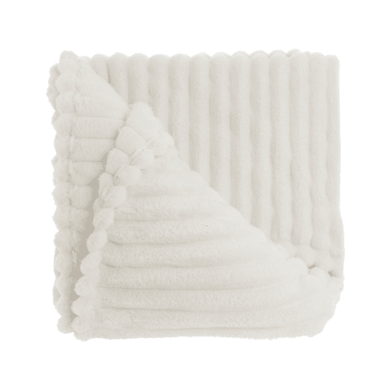 Unique Living Plaid Lex Dove White 150x200 cm