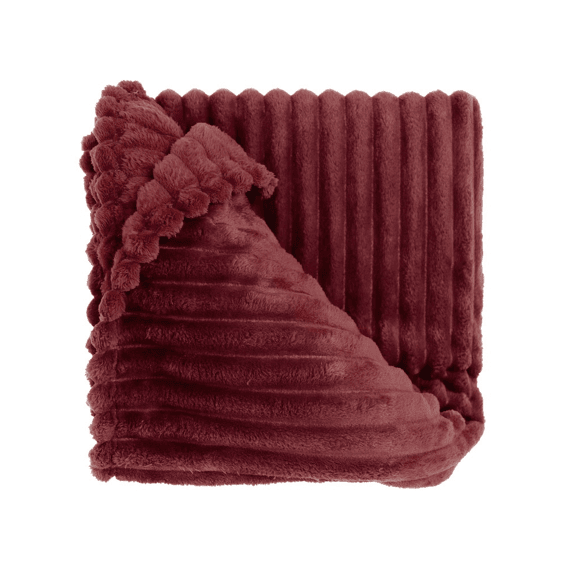 Unique Living  Plaid Lex 150x200cm Burgundy