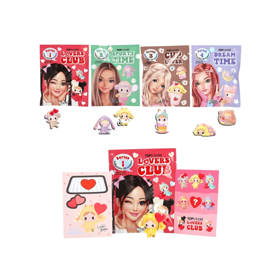 Topmodel 2d Spaarstickers Assortiment