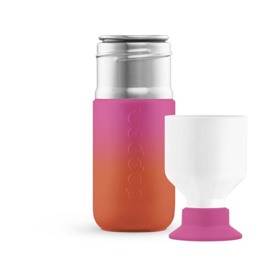 Dopper Steel Drinkfles 350ml Sunset Pink