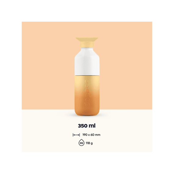 Dopper Steel Drinkfles 350ml Sunrise Yellow