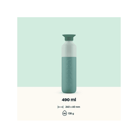 Dopper Steel Drinkfles 490ml Canopy Green