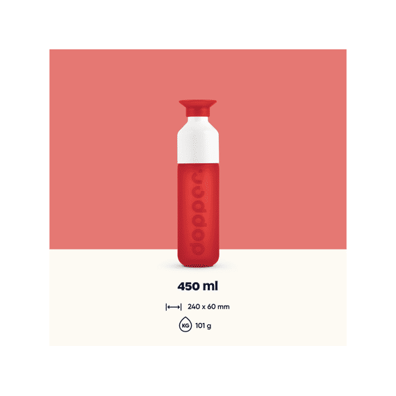 Dopper Original Drinkfles 450ml Simply Red