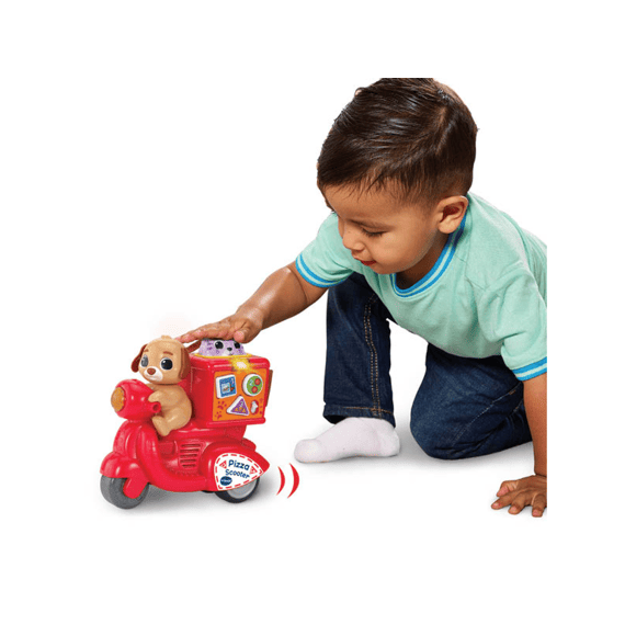 Vtech Baby Press & Go Pizza Scooter