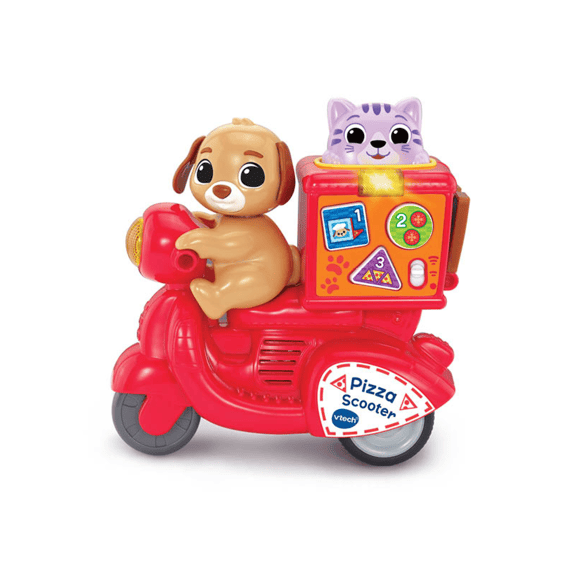 Vtech Baby Press & Go Pizza Scooter