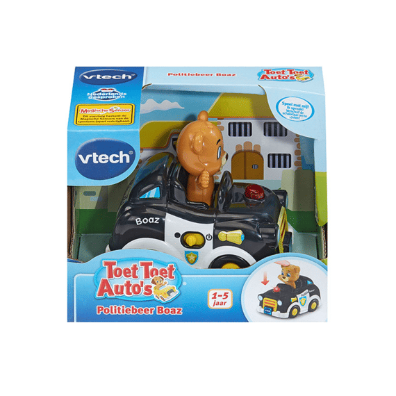 Vtech Toet Toet Autos Politiebeer Boaz