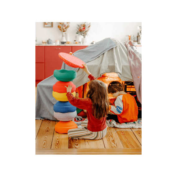 Stapelstein Winter Special Rainbow Set Classic