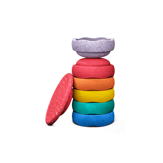 Stapelstein Winter Special Rainbow Set Classic