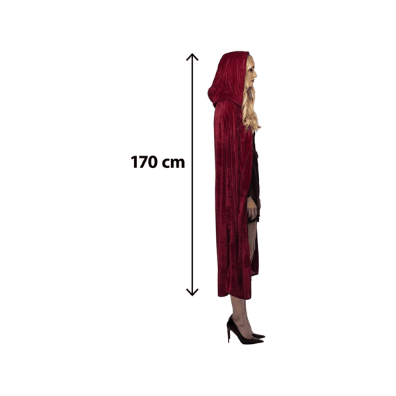 Halloween Cape Dawn Bordeaux 170cm