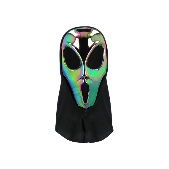 Halloween Masker Cosmic Alien Met Kap