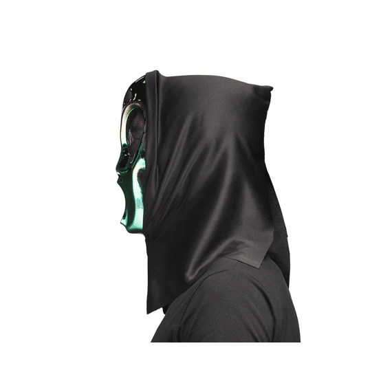 Halloween Masker Cosmic Alien Met Kap