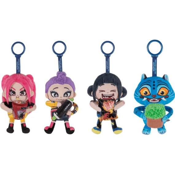 K-pop Demon Hunters Pluche Clip Retractable 10cm Assortiment