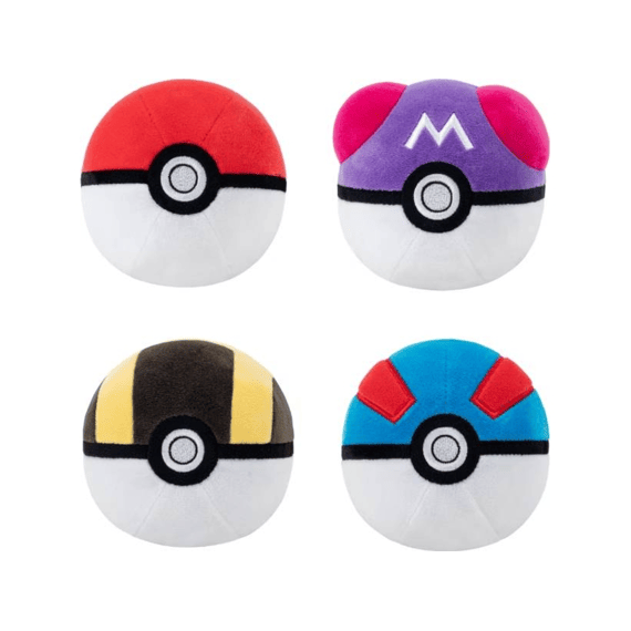 Pokemon Pluche 12,5cm Pokeball