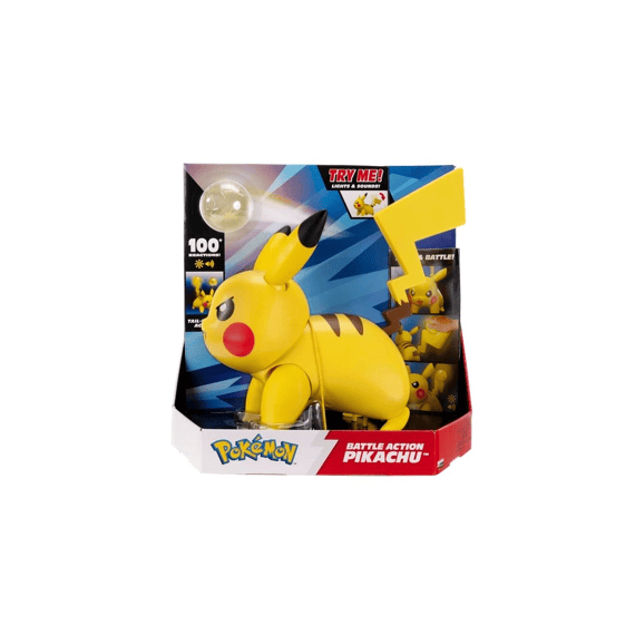 Pokemon Deluxe Feature Figuur Electro Ball Pikachu