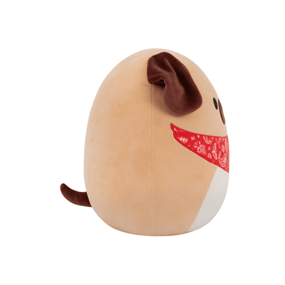 Squishmallows Pluche 30cm Hond Daryl Met Rode Bandana