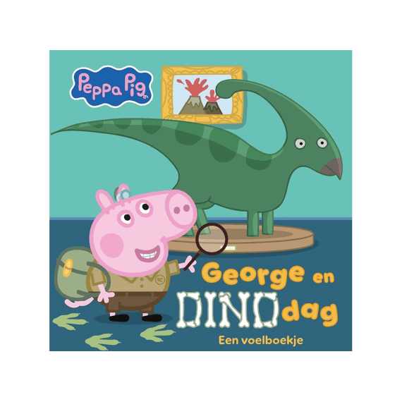 Voelboekje: Peppa Pig George En Dinodag