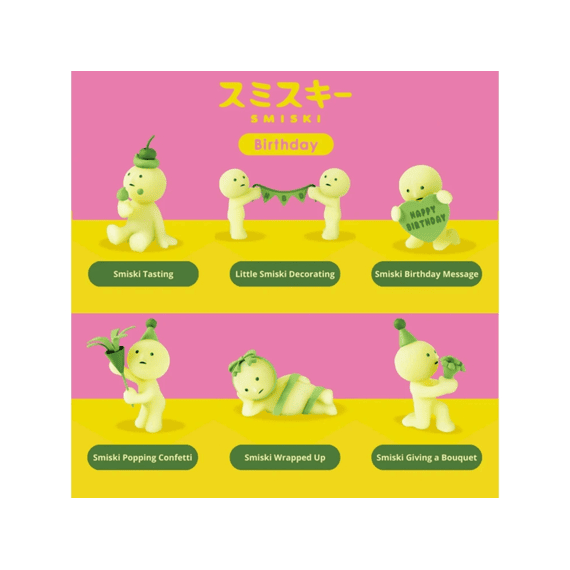 Smiski Birthday Serie Assortiment