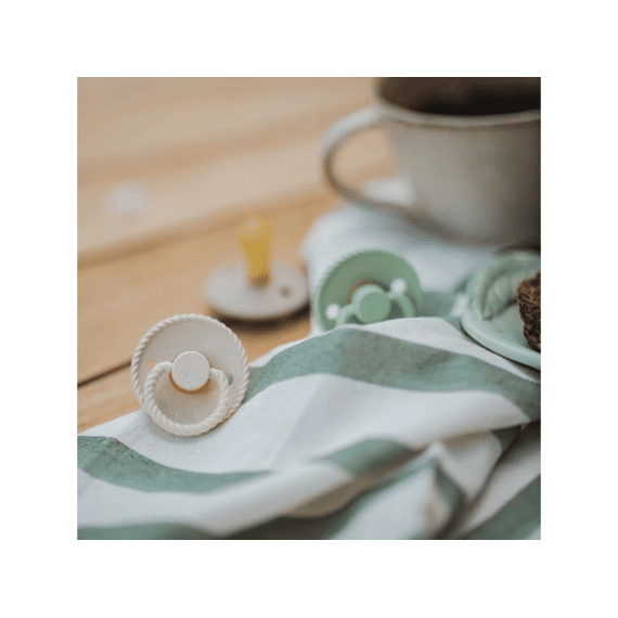 Frigg Fopspeen Maat 1 Latex Mini Mocha 2-pack Cappuccino/Matcha Latte