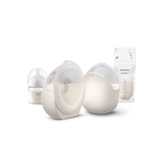 Avent Draagbare Borstkolf In Bra Dubbel + Gratis Multi Teat Pack