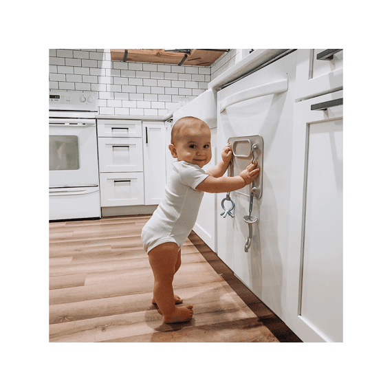Busy Baby Original Placemat Siliconen Tan