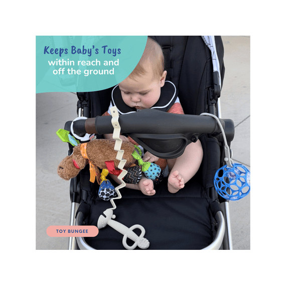 Busy Baby Toy Bungee Tan