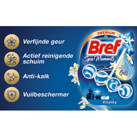 Bref WC-blok Wellness Scents Vitality 2 x 50 g