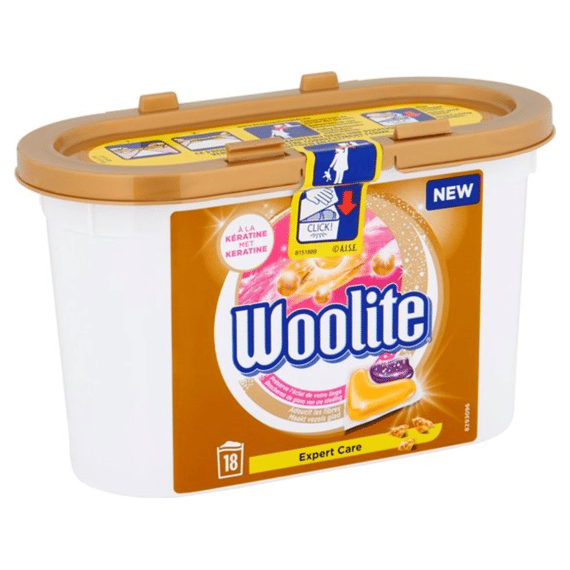 Woolite Wasmiddel Pods - 18sc - Expert Care