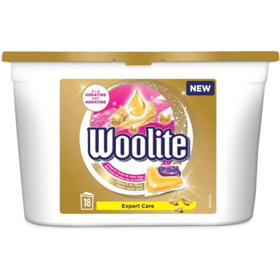 Woolite Wasmiddel Pods - 18sc - Expert Care