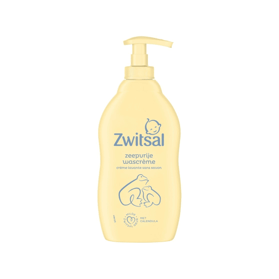 Zwitsal Wascrème - 400ml - Zeepvrij Met Calendula