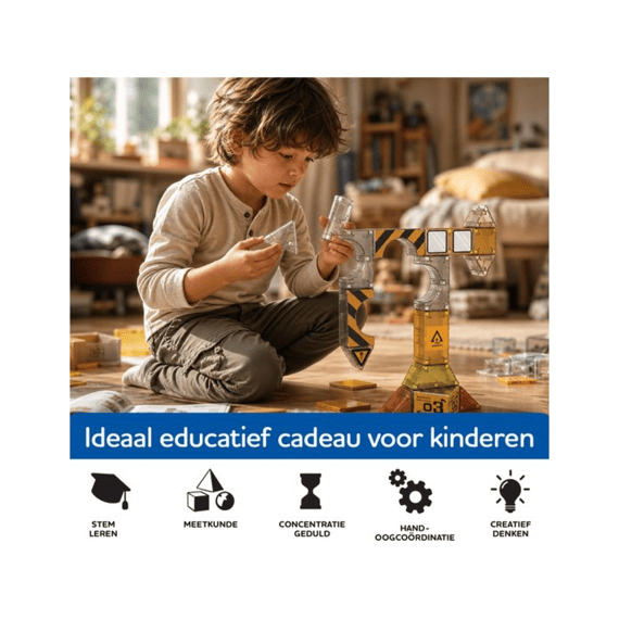 Cubo Clics Magnetische Bouwblokken Construction Set