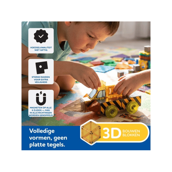 Cubo Clics Magnetische Bouwblokken Construction Set