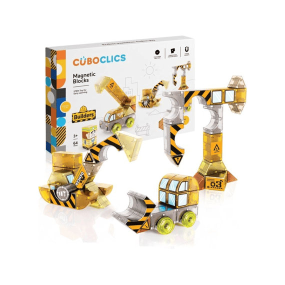 Cubo Clics Magnetische Bouwblokken Construction Set