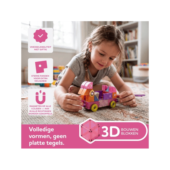 Cubo Clics Magnetische Bouwblokken Princess Set