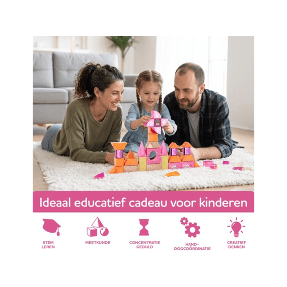 Cubo Clics Magnetische Bouwblokken Princess Set