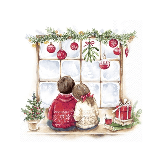 Ihr 11177 Looking For Christmas Lunchservet Mix
