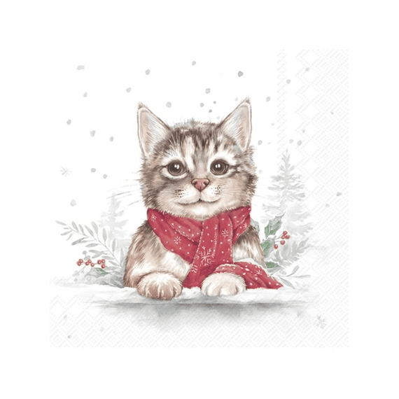 IHR Lunchservetten Minou 33x33 cm 20 Stuks
