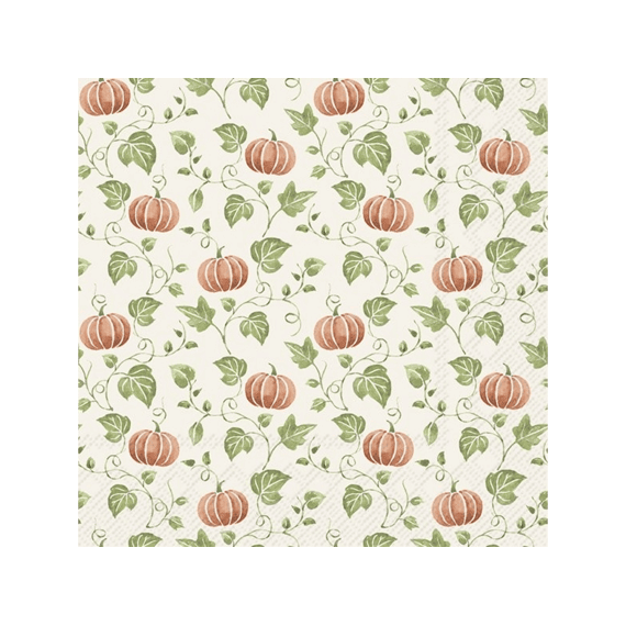 Ihr 11256 Simple Pumpkin Lunchservet Orange