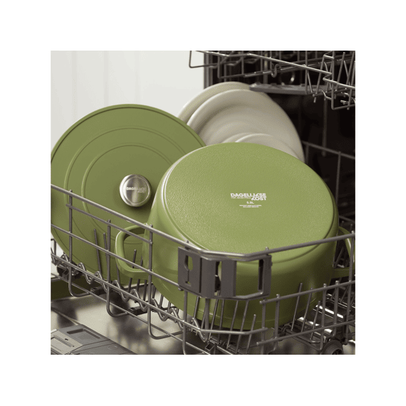 Dagelijkse Kost Stoofpot Aluminium 26cm Met Deksel Matcha